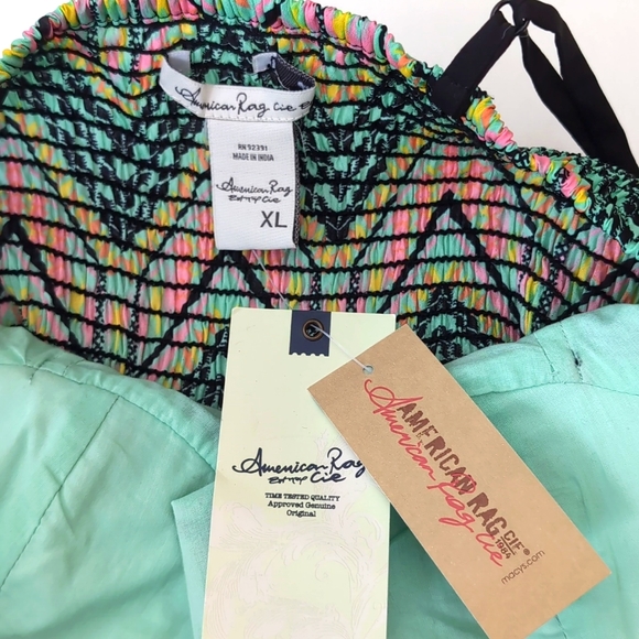 NWT American Rag Colorful Bustier Style Sun Dress Size XL - Picture 3 of 10